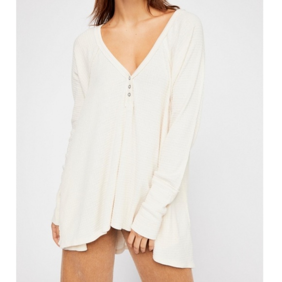 Free People Tops - Free People Citrine Thermal We The Free - NWOT